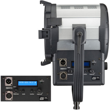 Genaray LF-RGB-65 Foco Fresnel LED RGB con lente 6.5 pulg 22 efectos gel