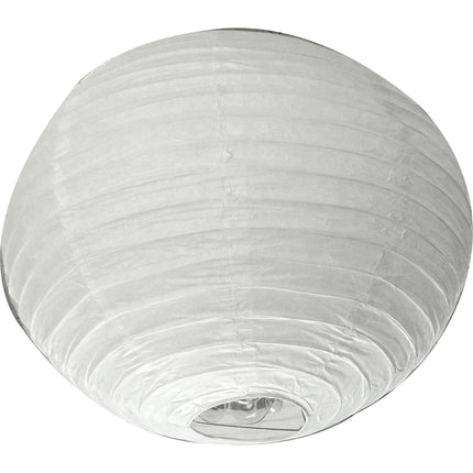ALZO China Ball Lámpara China 18 Pulg E27 con Interruptor y Gancho T-Bar