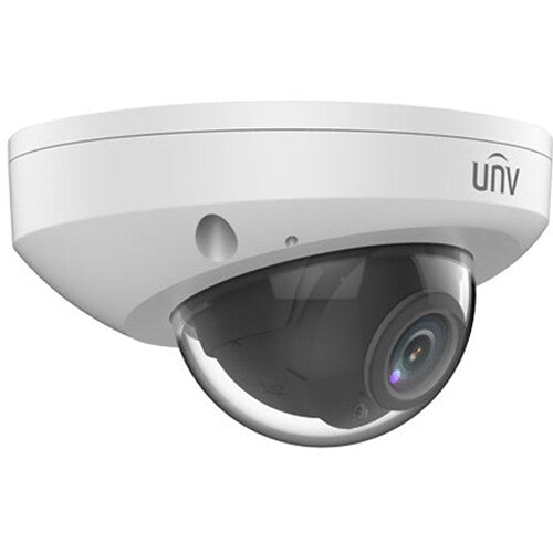 Uniview IPC314SB-ADF28K-I0 Cámara Domo Mini Exterior 4MP Visión Nocturna 256GB MicroSD