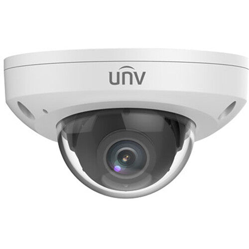 Uniview IPC314SB-ADF28K-I0 Cámara Domo Mini Exterior 4MP Visión Nocturna 256GB MicroSD