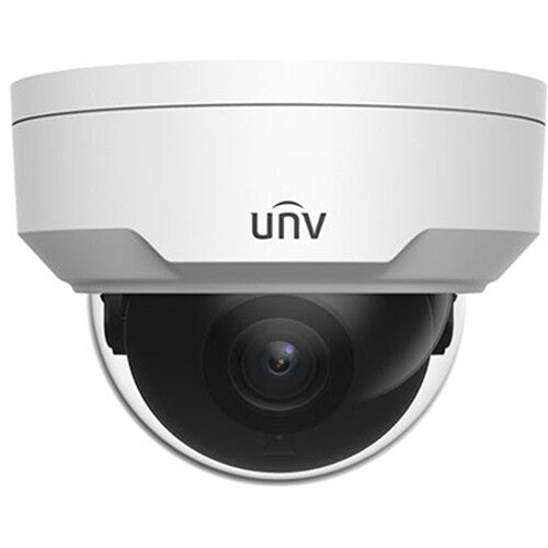 Uniview IPC324SB-DF28K-I0 Cámara de Red Domo Exterior 4MP 2.8mm IR 98' Visión Nocturna IP67 IK10