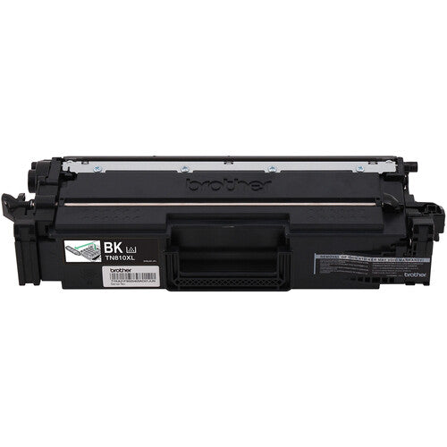 Cartucho de tóner negro Brother Genuine TN810XLBK para impresoras láser capacidad 12 000 páginas