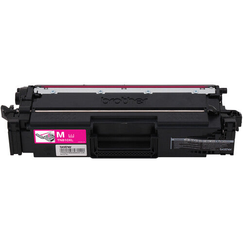 Cartucho de Tóner Magenta TN810XLM Original Alta Capacidad 9000 Páginas para Impresora Láser Brother