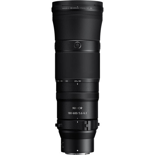 Nikon NIKKOR Z 180-600mm f5.6-6.3 VR Lente Supertelefoto con Estabilizador de Imagen 5.5-Stops
