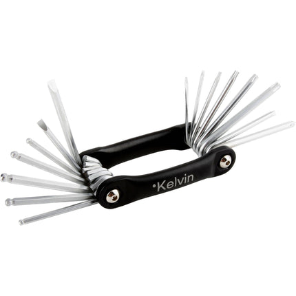 Kelvin Multi-Tool Herramienta Multipropósito con Llaves Hex y Torx