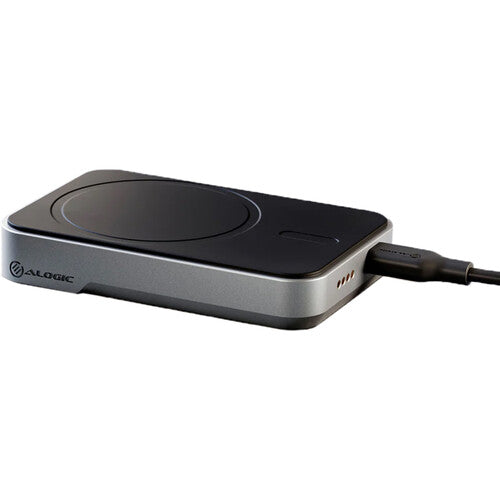 ALOGIC Matrix Power Bank universal magnético 5000 mAh 15W carga rápida anillo soporte