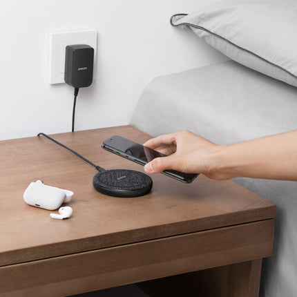 Anker PowerWave II Base de Carga Inalámbrica 15W con Anillos Antideslizantes