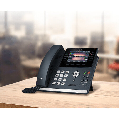 Yealink SIP-T46U teléfono IP empresarial con Wi-Fi Bluetooth 16 cuentas SIP
