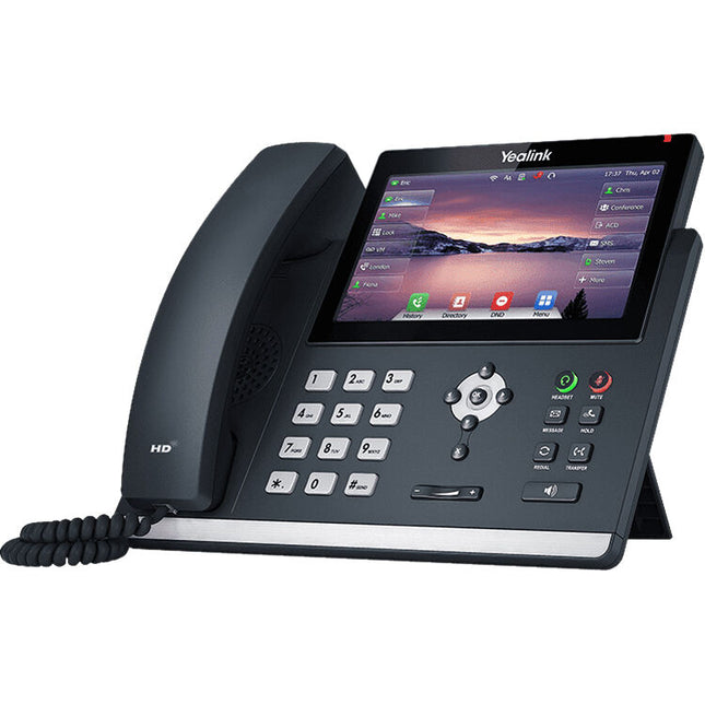 Yealink SIP-T48U Teléfono IP Pantalla táctil 7 Pulgadas HD PoE Bluetooth Wi-Fi