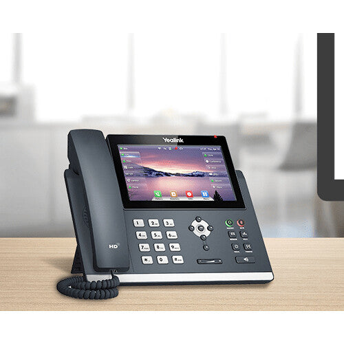 Yealink SIP-T48U Teléfono IP Pantalla táctil 7 Pulgadas HD PoE Bluetooth Wi-Fi