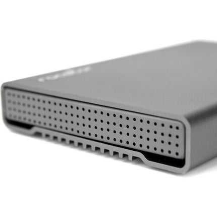 Rocstor Rocpro P33 Carcasa de almacenamiento portátil 2.5" SATA III USB-C 3.1 Gen 2 10 Gb/s incluye cables USB-C y USB-A