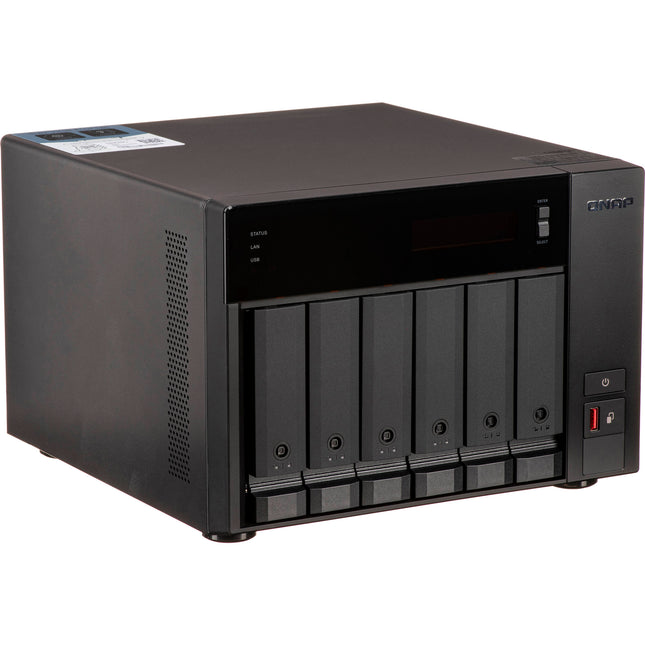 QNAP TVS-h674 NAS 6 Bahías 6x 3.5/2.5 SATA III 16GB RAM 3.3GHz Intel Core i3