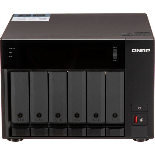 QNAP TVS-h674 NAS 6 Bahías 6x 3.5/2.5 SATA III 16GB RAM 3.3GHz Intel Core i3
