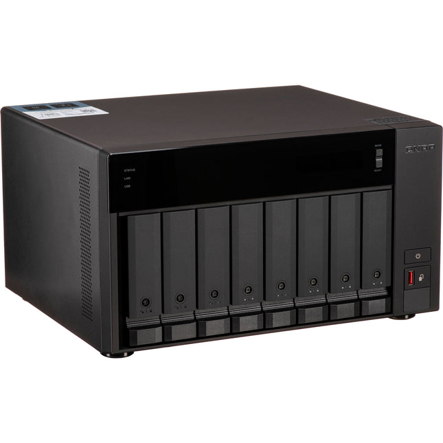 QNAP TVS-h874X 8-Bahías NAS con Intel Core i9 16 Núcleos 64GB RAM