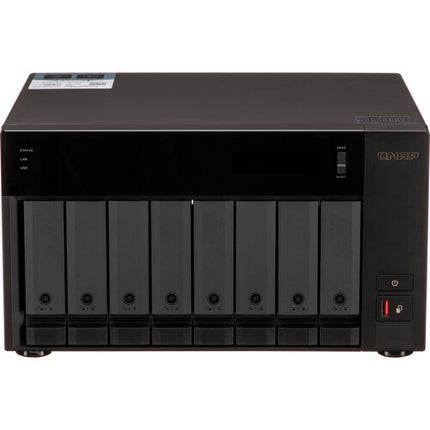 QNAP TVS-h874X 8-Bahías NAS con Intel Core i9 16 Núcleos 64GB RAM