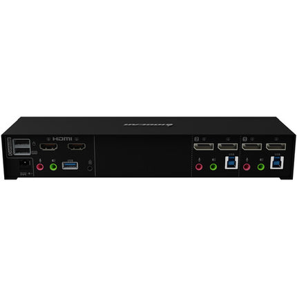 IOGEAR 2 Puertos KVM Switch DisplayPort 4K 4096x2160 Dual View