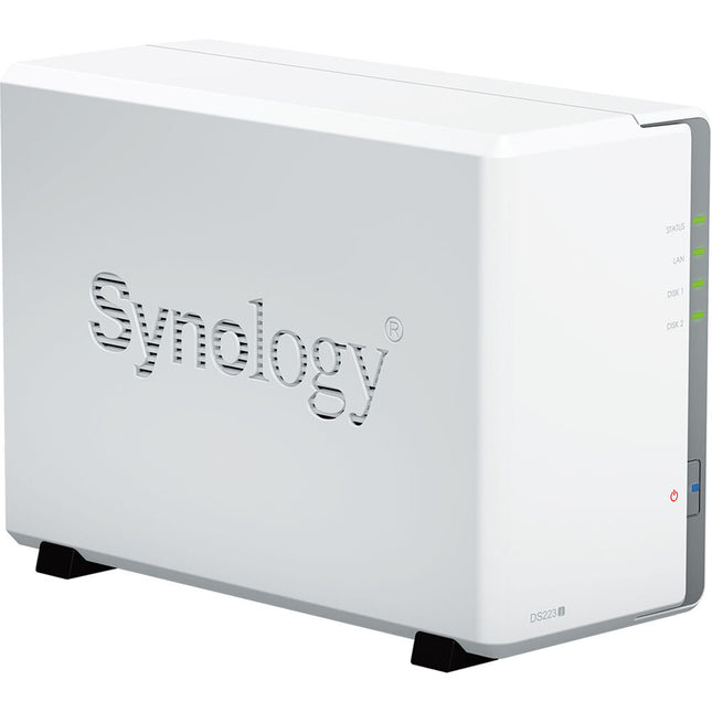 Synology DiskStation DS223j NAS 2 Bahías 1.7 GHz Quad Core 1GB RAM