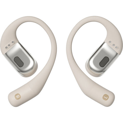 SHOKZ OpenFit Auriculares Inalámbricos Abiertos Beige 7 h IP54 Estuche Carga