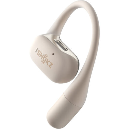 SHOKZ OpenFit Auriculares Inalámbricos Abiertos Beige 7 h IP54 Estuche Carga
