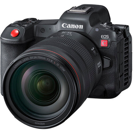 Canon EOS R5 C Cámara sin Espejo Cine Kit RF 24-70mm 128GB Micrófono inalámbrico