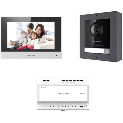 Hikvision DS-KIS702Y-P Videoportero 7" Estación Interior microSD 16GB
