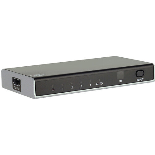 KanexPro 8K HDMI 4x1 Switcher con soporte UHD 8K60 48 Gb/s ancho de banda