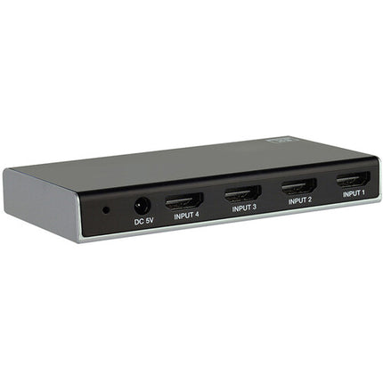 KanexPro 8K HDMI 4x1 Switcher con soporte UHD 8K60 48 Gb/s ancho de banda