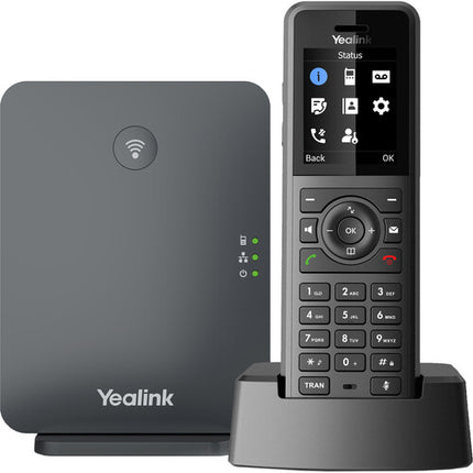 Yealink W77P Sistema Profesional DECT 10 Cuentas SIP 20 Llamadas Simultáneas