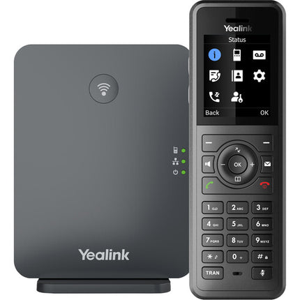 Yealink W77P Sistema Profesional DECT 10 Cuentas SIP 20 Llamadas Simultáneas