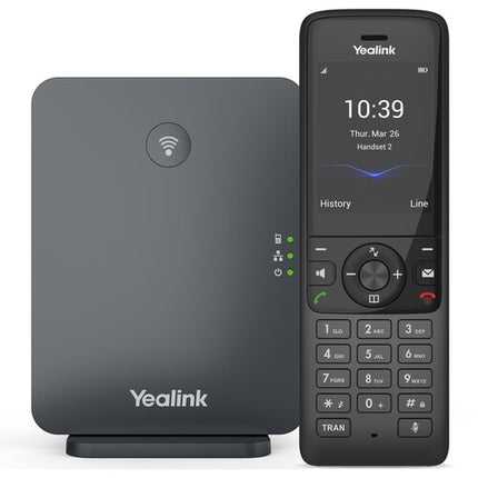 Yealink W78P Sistema Profesional de Telefonía DECT Hasta 20 Llamadas Simultáneas