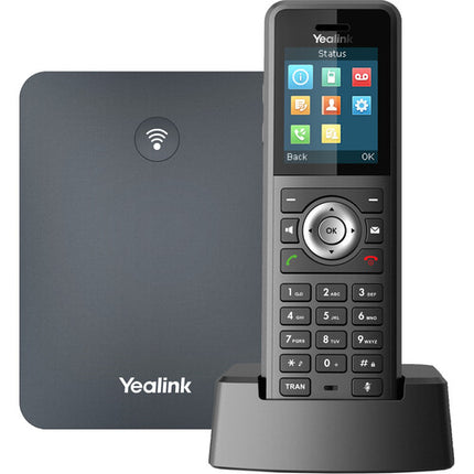 Yealink W79P Sistema Profesional DECT para Empresas IP67 10 Teléfonos 20 Llamadas