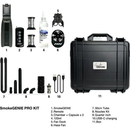 PMI Handheld Fog and Haze Machine Kit Máquina de Niebla Portátil 60ml