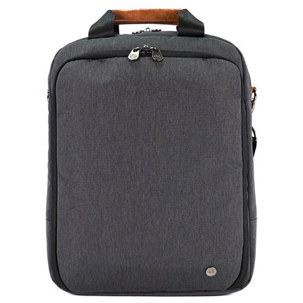 PKG International Riverdale Bolsa Mensajera Gris 11L Compartimento Acolchado para Laptop de 16"