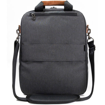 PKG International Riverdale Bolsa Mensajera Gris 11L Compartimento Acolchado para Laptop de 16"