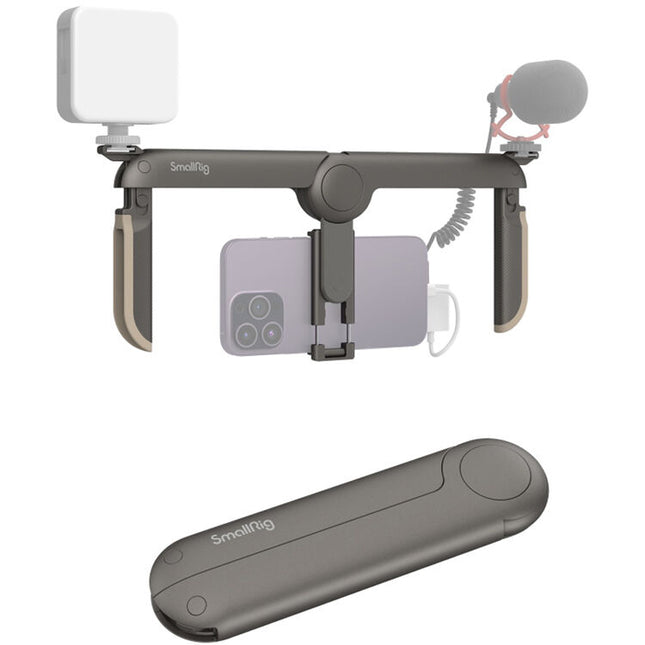 SmallRig Fold P20 Soporte de Video Móvil Plegable 7.2" Largo Ajustable para Teléfonos 2.6-3.1"