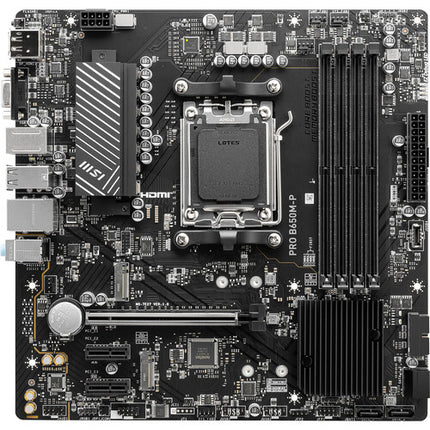 AMD PRO B650M-P Placa Base Micro-ATX con AMD Ryzen 7 7700X 8 Núcleos 4.5 GHz