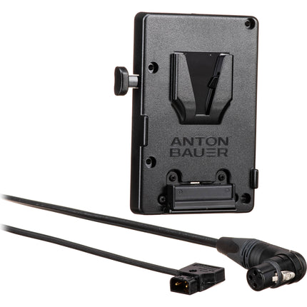 Litepanels Battery Plate V-Mount para Panel LED Astra 1x1 con Cable D-Tap