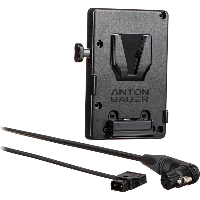 Litepanels Battery Plate V-Mount para Panel LED Astra 1x1 con Cable D-Tap
