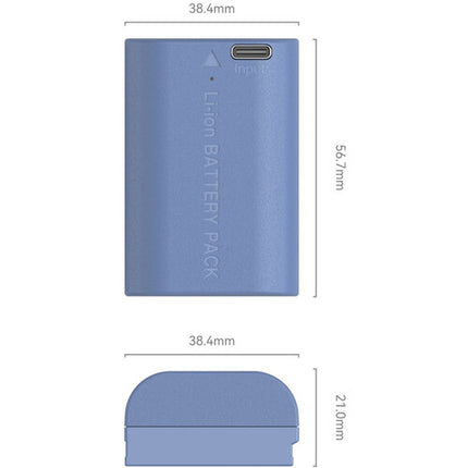 SmallRig LP-E6NH Kit Baterías 2400mAh Cargador USB 2 Bahías
