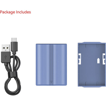 SmallRig Batería NP-W235 USB-C 2400mAh Azul para cámaras Fujifilm