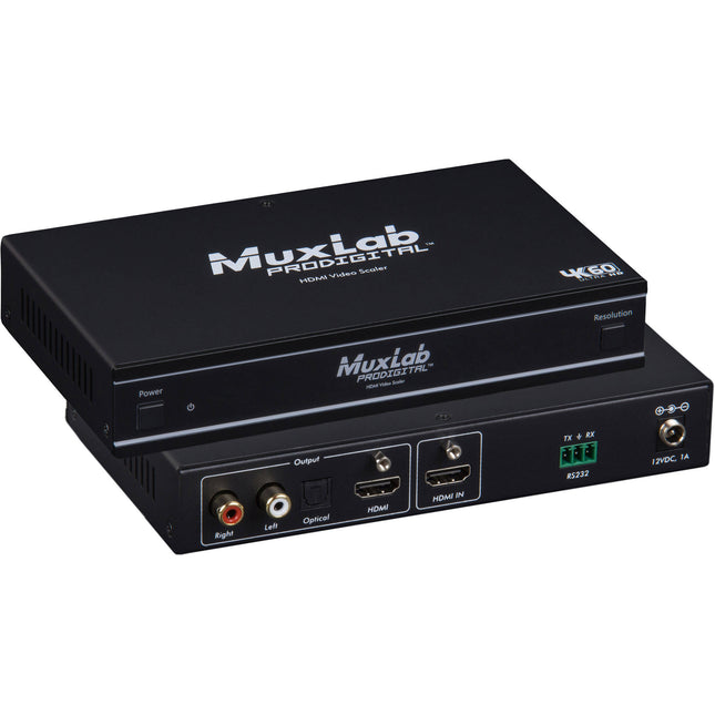 MuxLab 4K60 HDMI Escalador de Vídeo 3840 x 2160 a 1024 x 768 HDCP 2.2