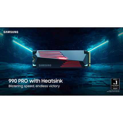 Samsung 2TB 990 PRO SSD Interno M.2 PCIe 4.0 x4 con Disipador