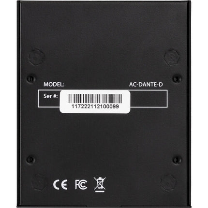 AVPro Edge Decodificador Dante 2 Canales Audio 32-Bit 96 kHz USB