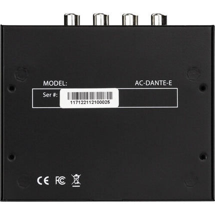 AVPro Edge Codificador Dante 2 Canales 96 kHz 32 Bit con Montaje