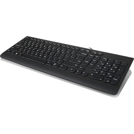 Lenovo 300 Teclado y Ratón USB Combo Negro con Cable de 1.8 m y Sensor Óptico
