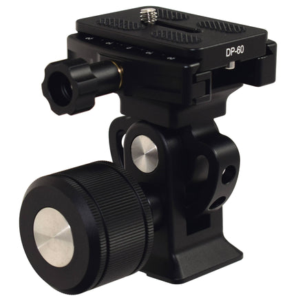 Desmond 60mm Cabezal Inclinable con Abrazadera Rápida Arca Tipo y Placa QR 22 lb capacidad 3 4 pulgadas alto