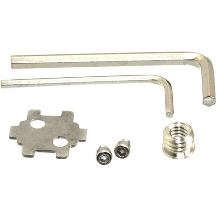 Desmond 60mm Cabezal Inclinable con Abrazadera Rápida Arca Tipo y Placa QR 22 lb capacidad 3 4 pulgadas alto