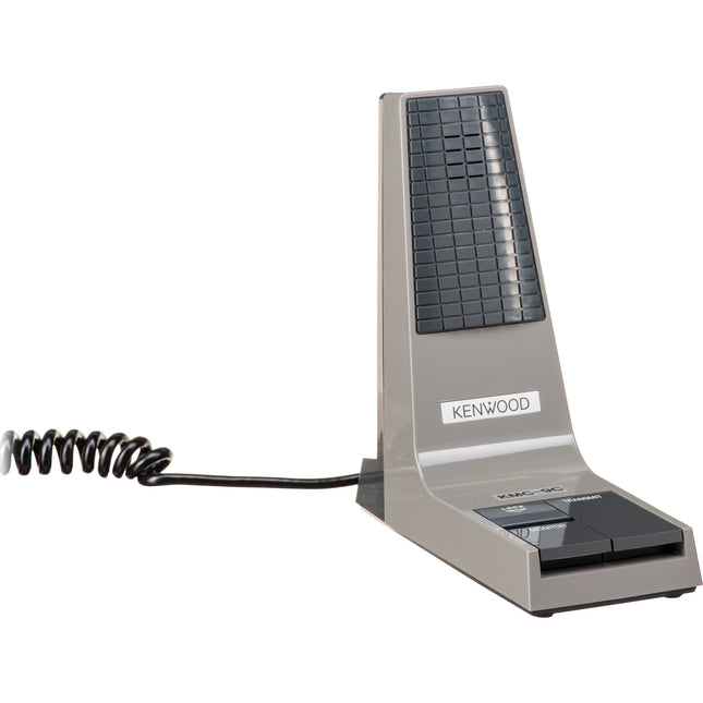 Micrófono de escritorio Kenwood KMC-9C para radios con operación pulsador