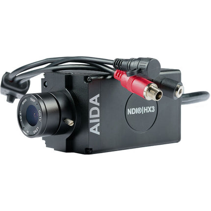 AIDA Imaging Cámara POV Full HD 1080p 120fps NDI HX3 con lente 5mm