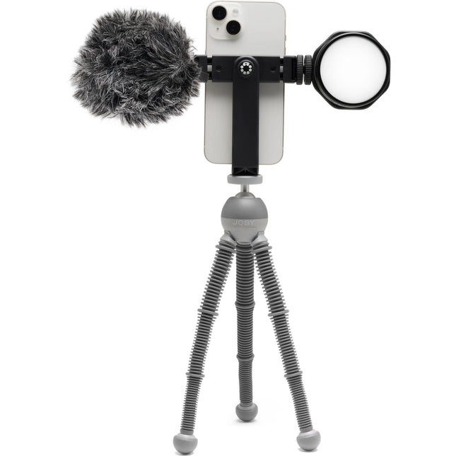 JOBY Beamo Reel Creator Kit Luz LED 250 Lux Trípode Flexible y Micrófono